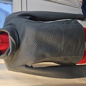 Kuhl Athena Cowl Neck Pullover Sweatshirt in Pewter Green